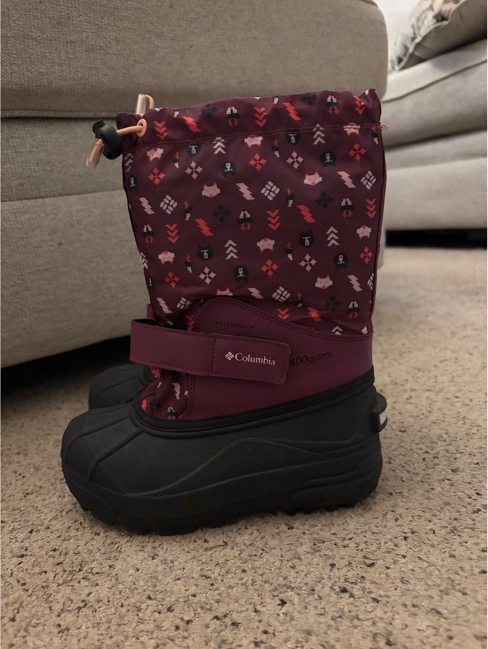 Columbia Waterproof Winter Snow Boots for Kids Size 13